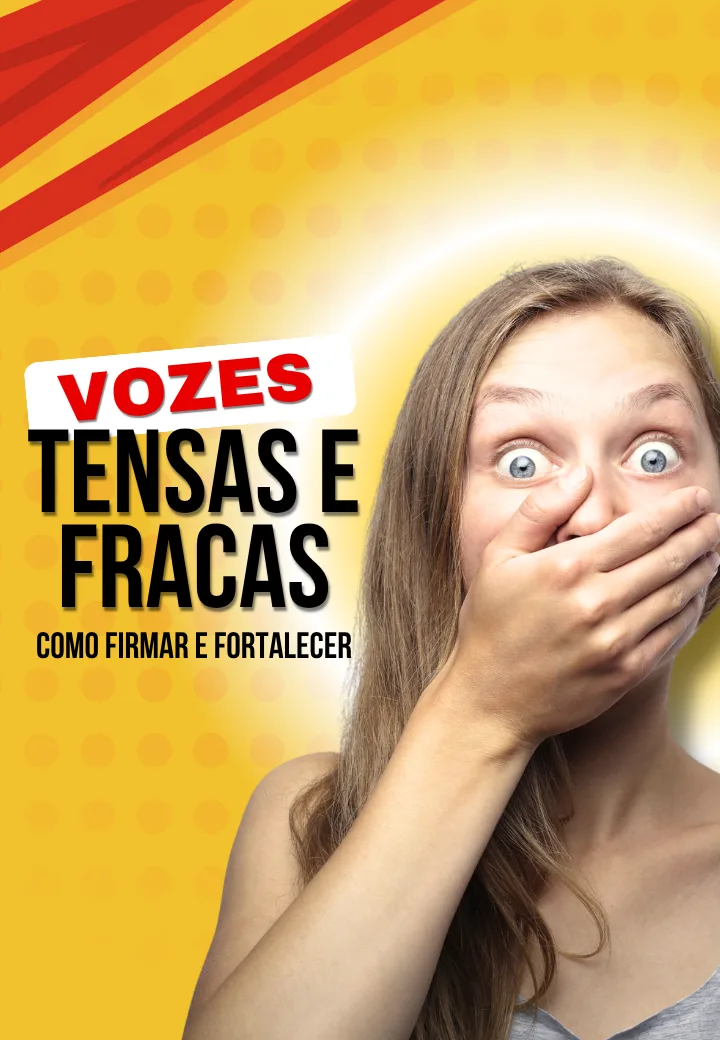 Capa do curso Vozes Tensas e Fracas